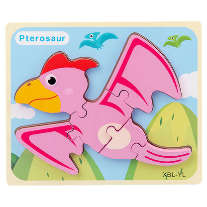 Wooden Dinosaur Puzzle Sets| Early Learning Toy - Explorer Corner Toys