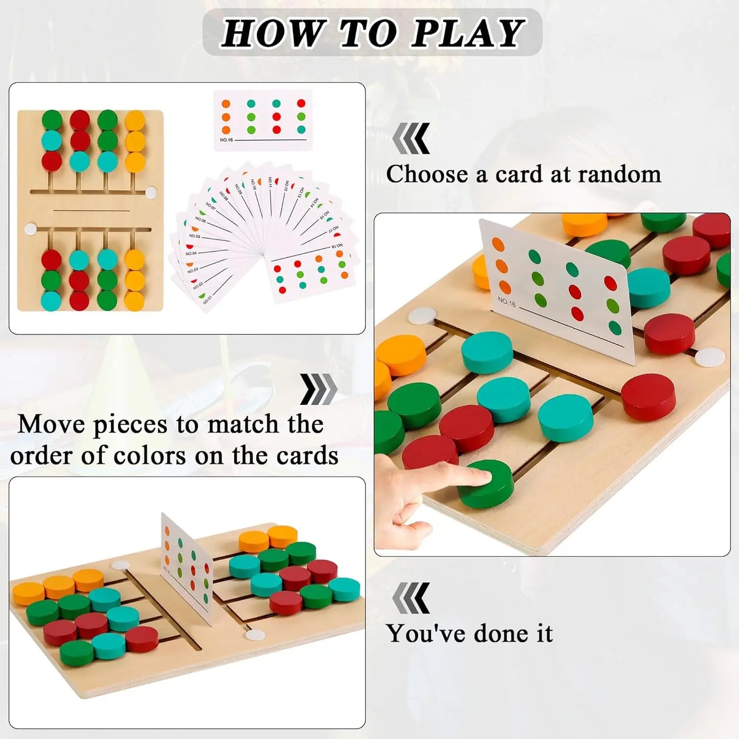 Color Matching Montessori Puzzle Game