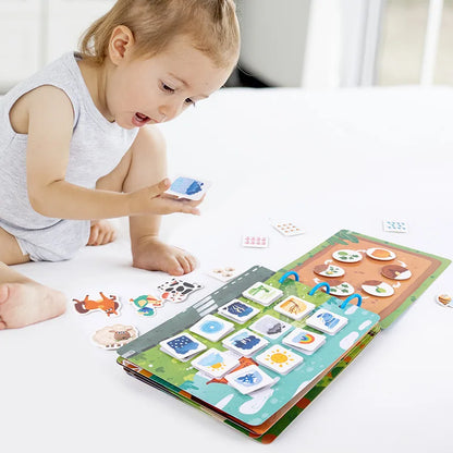 Interactive Busy Book for Early Learning