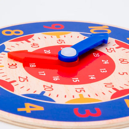 Montessori Wooden Time Teaching Clock