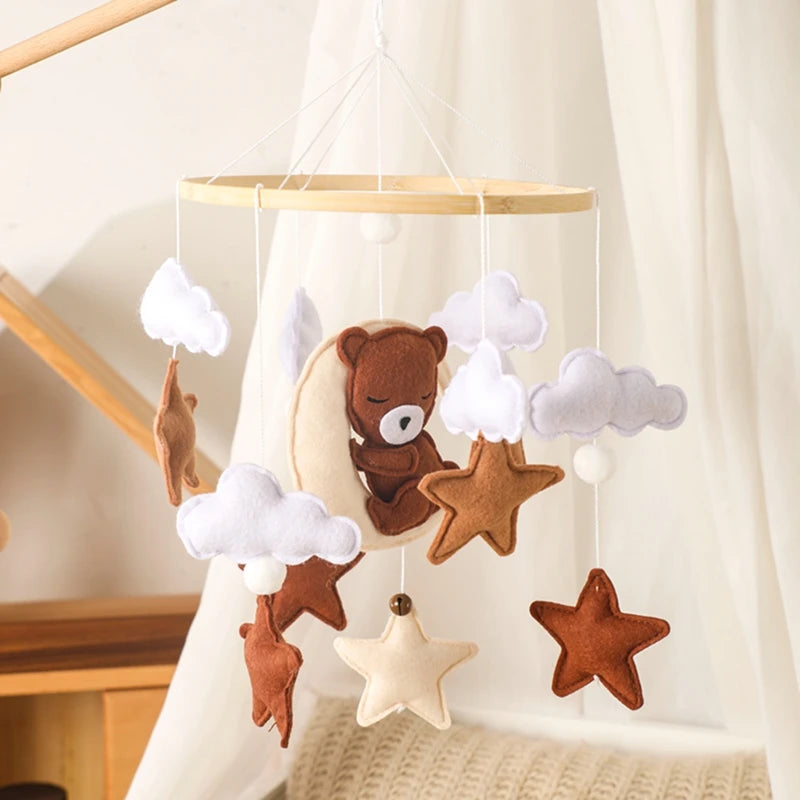 Customizable Baby Mobile | Soft Felt Nursery Decoration - Explorer Corner Toys