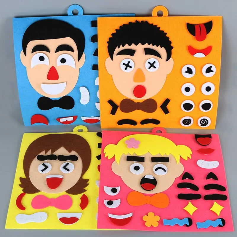 DIY Emotion Puzzle for Creative Play