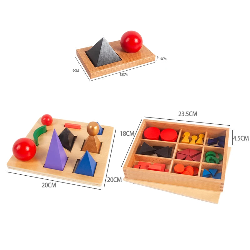 Montessori Wooden Grammar Symbols Set