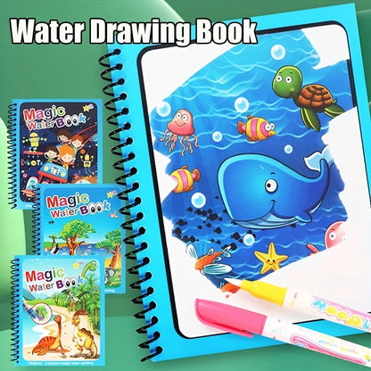 Magical Water Drawing Book